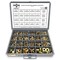 Boltsandnuts.Com Inch Grade 8 Hex Cap Screws, Hex Nuts, Flat & Lock Washers 1/4in, 5/16in 3/8in, & 1/2in - 574 PCS Assortment Kit #347 - alternate 1
